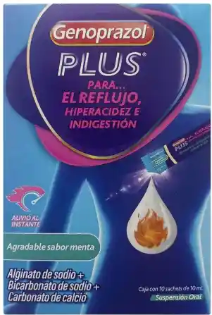 Genoprazol Plus Caja X10 Sachet