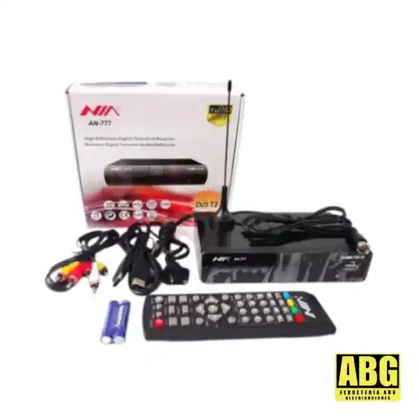 Decodificador Y Antena Tdt Para Televisores Wb-777