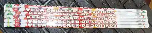 Vela Cracker X 30 Tiros Bengala