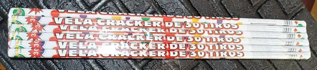Vela Cracker X 30 Tiros Bengala