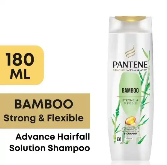 Pantene Shampoo De Bambú Nutre Y Crece 180ml