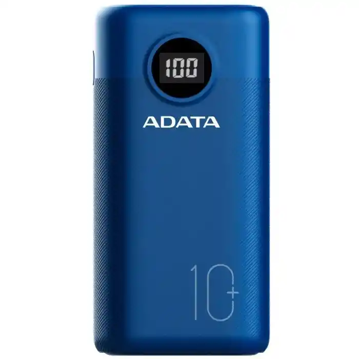 Adata Cargador Portatil P10000qcd Power Bank 10000mah Color Azul