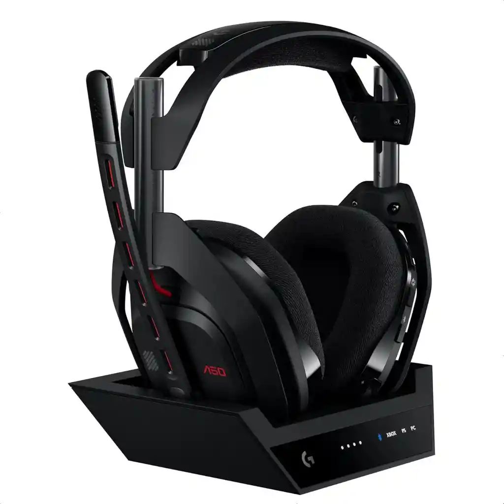 Diadema Gamer Logitech Astro A50 Gen 5 Lightspeed + Base, Blk