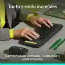 Combo Teclado Y Mouse Bluetooth Logitech Pop Icon Grafito