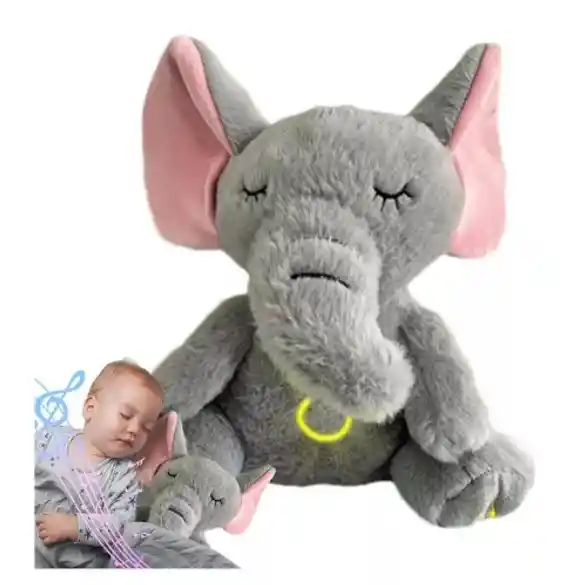 Peluche Elefante Respira Conmigo: Compañía Ideal Para Dormir