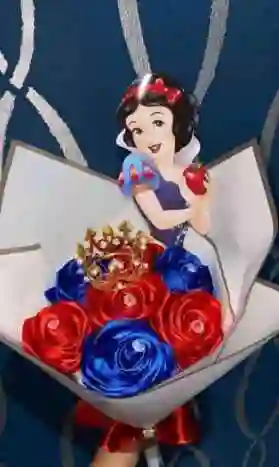 Rosas Eternas Blancanieves