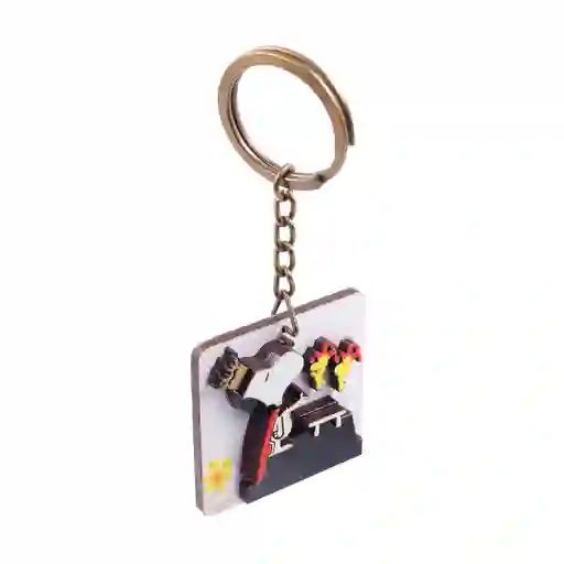 Llavero En Madera Artesanal Snoopy