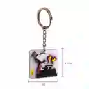 Llavero En Madera Artesanal Snoopy