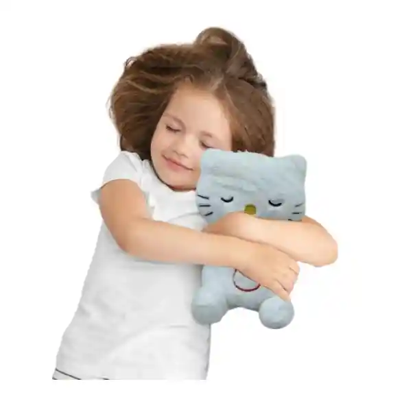 Peluche Gato Respira Conmigo: Compañía Ideal Para Dormir