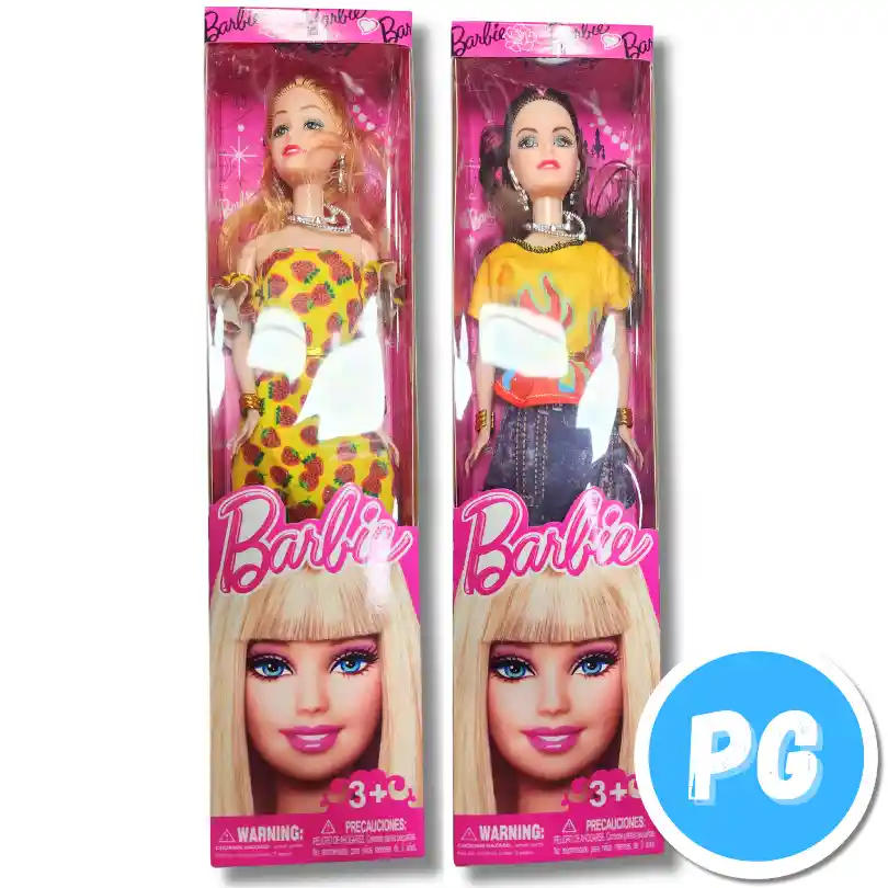 Muñeca Tipo Barbie (se Envia Un Modelo Aleatorio)