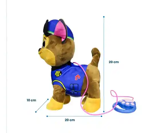 Juguete Paw Patrol Perrito Camina A Tu Lado Chase