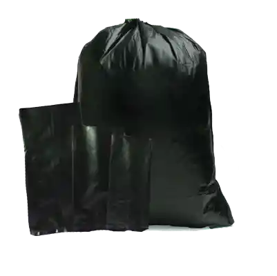 Bolsa Basura Negra Industrial 39x60 Pulgadas Grande Jumbo Gigante Trasteo Protección Mudanza