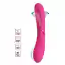 Vibrador Consolador Doble Estimulo Con Lengua Lexie