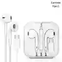 Audifonos Tipo C Apple Earpods Manos Libres Generico