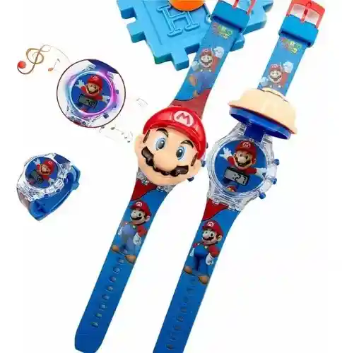 Reloj Mario Bros