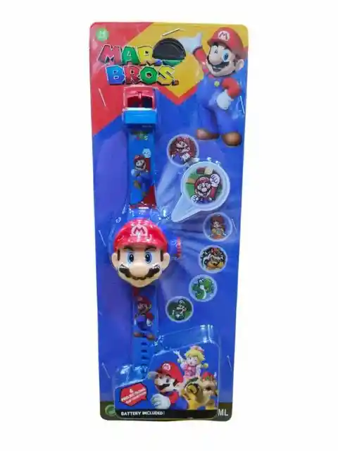 Reloj Mario Bros