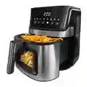 Freidora De Aire Digital 6.5 Litros Mertec 7 Funciones - Acero Inoxidable