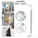 Tubo Barra Soporte Expandible Ajustable Multiusos Para Colgar Ropa 70 Cm X 120 Cm