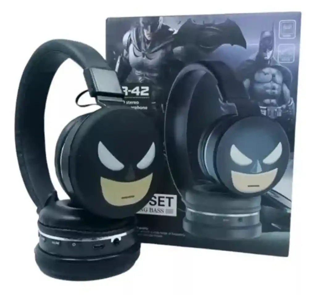 Diadema Bluetooth Infantil Personaje Batman