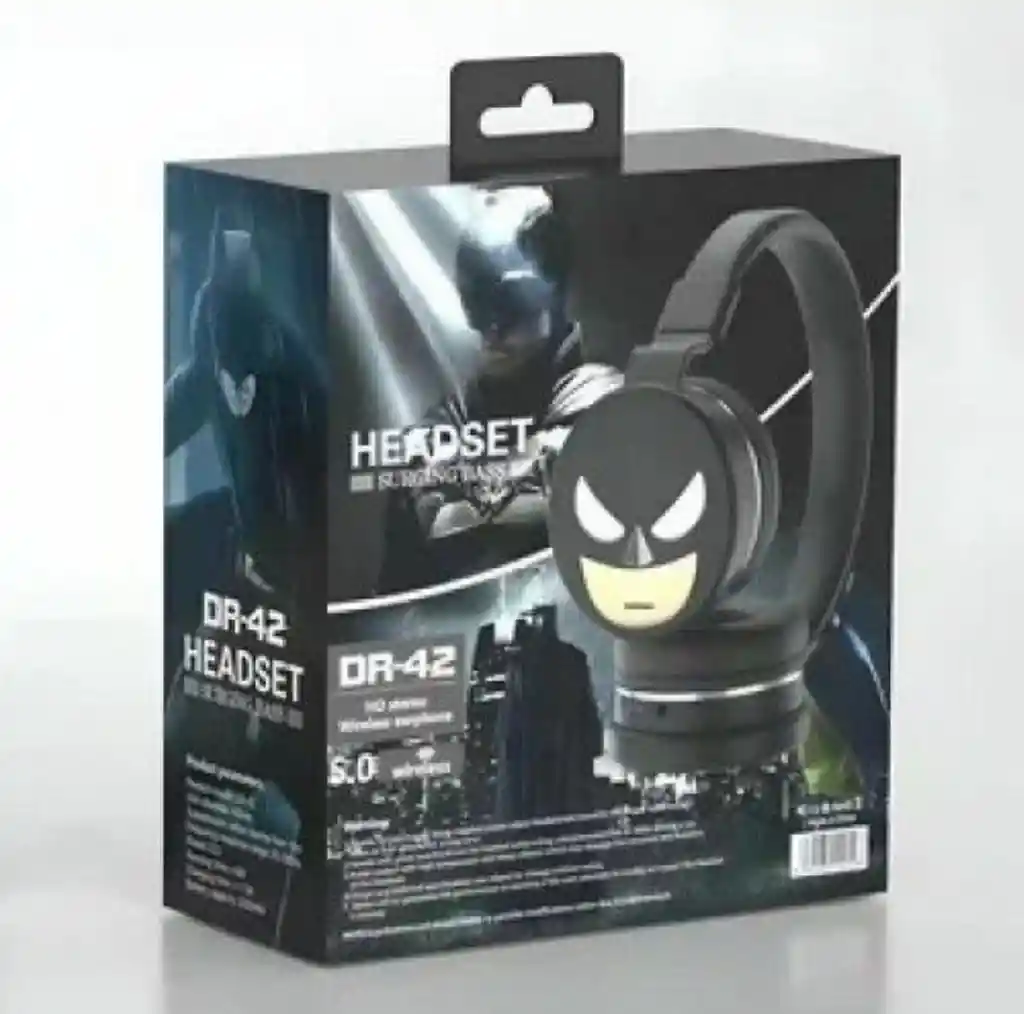 Diadema Bluetooth Infantil Personaje Batman