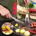Set Parrilla Bbq 14 Piezas Utensilios De Acero Con Maletin Kit Asados Parrillero