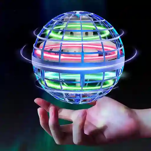 Juguete Bola De Orbe Volador Con Forma De Globo, Mini Dron Controlado A Mano, Seguro Para Niños Y Adultos Al Aire Libre O En Interiores