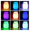 Lámpara De Gato En Silicona Mj-005: Diseño Divertido Y Funcional Para Tu Hogar