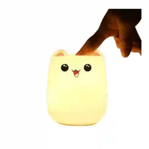 Lámpara De Gato En Silicona Mj-005: Diseño Divertido Y Funcional Para Tu Hogar