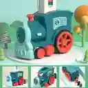 Juguete Tren Eléctrico Azul