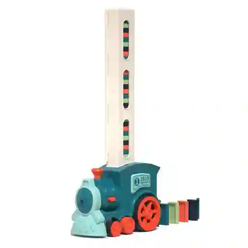 Juguete Tren Eléctrico Azul