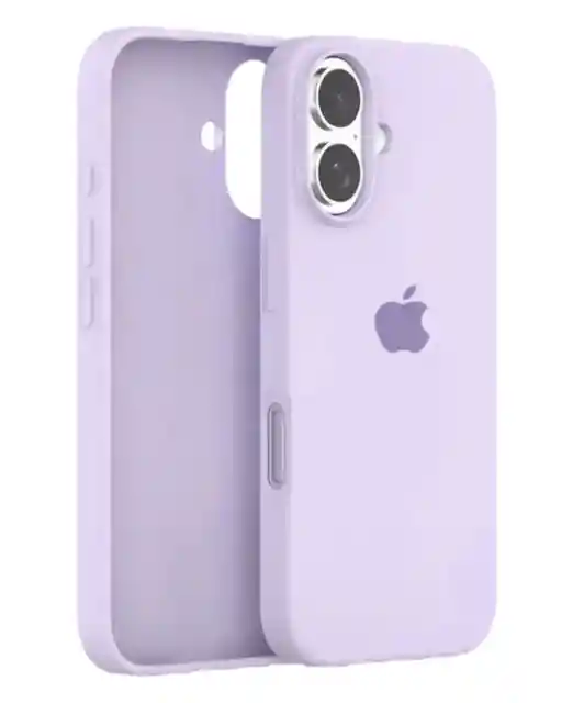 Silicone Case Iphone 16 Lila