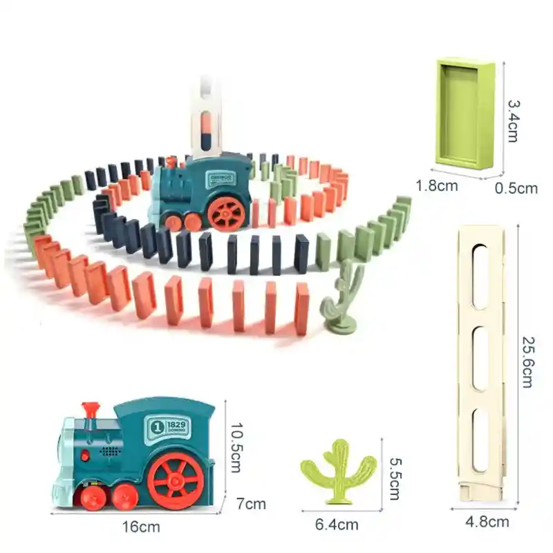 Juego De Tren Eléctrico Rosa