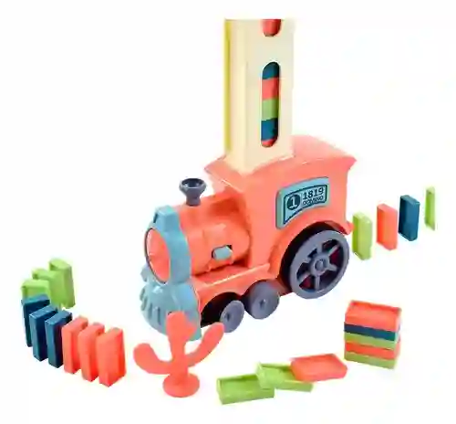 Juego De Tren Eléctrico Rosa