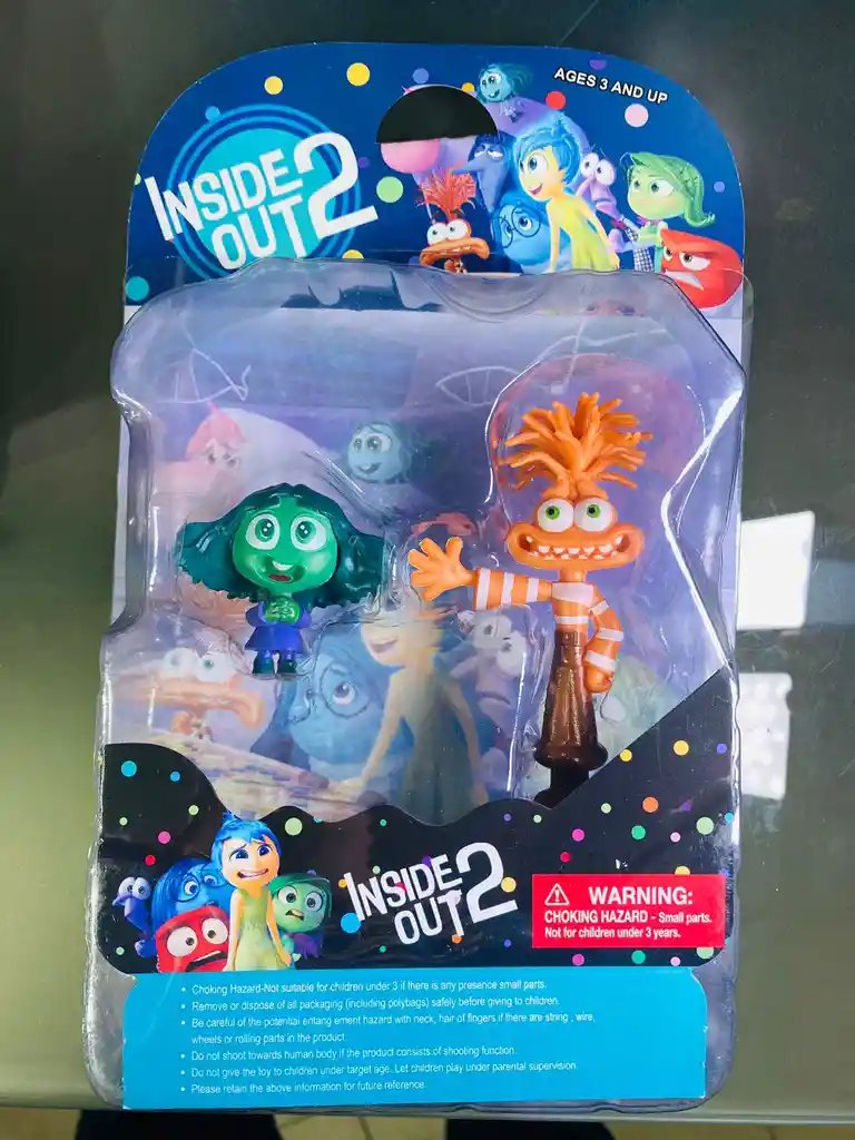 Intensamente Inside Out 2 Figuras Coleccionables Niños Niña