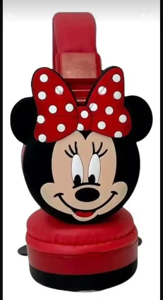 Diadema Bluetooth Infantil Personaje Minnie Mouse