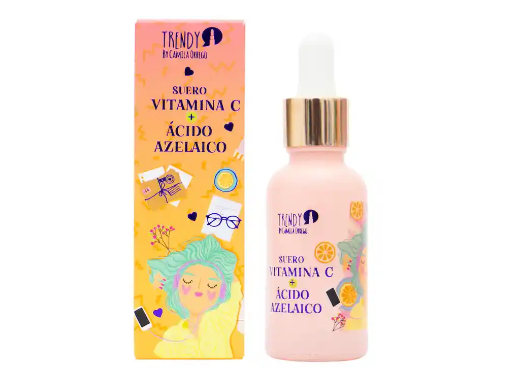 Suero De Vitamina C + Ácido Azelaico Trendy 30ml