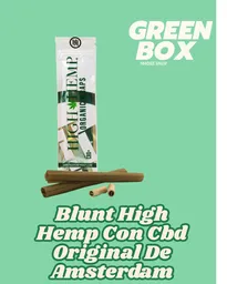 Blunt High Hemp Con Cbd Original De Amsterdam