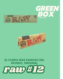 Cuero Raw #12 Classic King Size Autentic