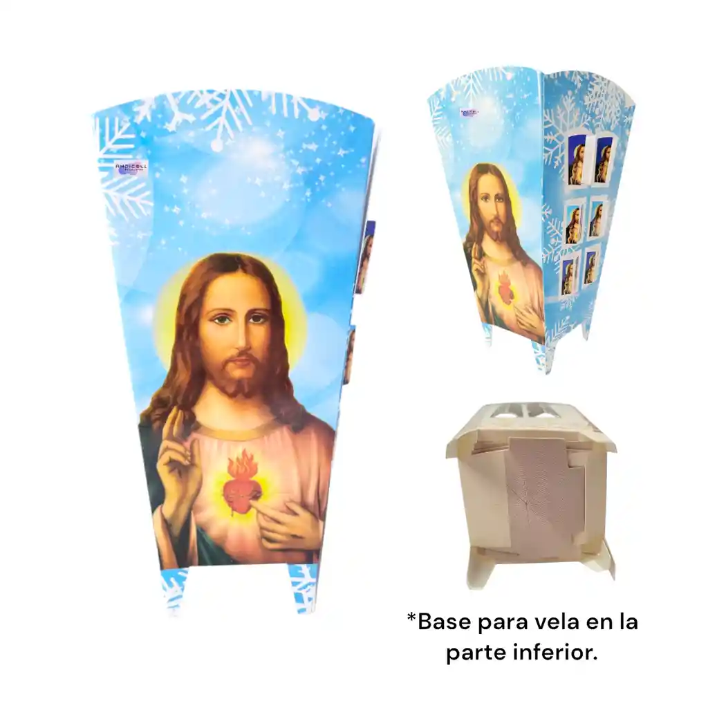 12 Faroles Navideños Dia De Las Velitas Navidad