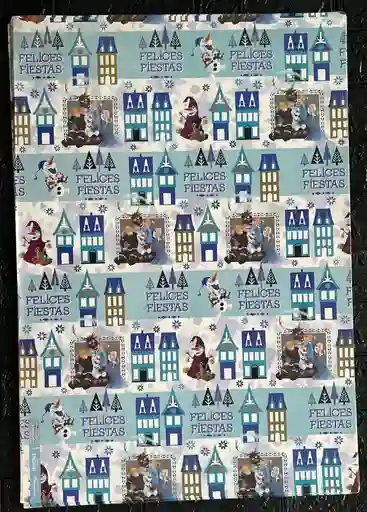 Papel Regalo De Navidad 49*68 Cm X Unidad