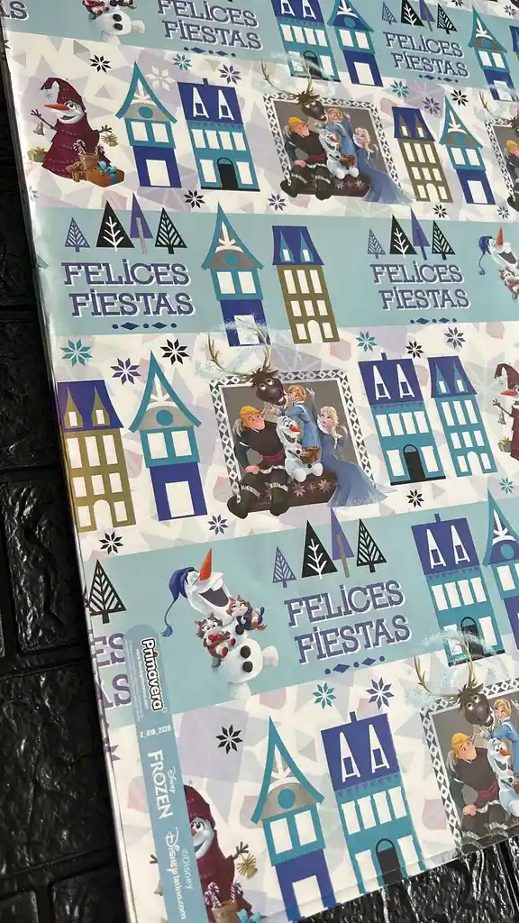 Papel Regalo De Navidad 49*68 Cm X 5 Unidades
