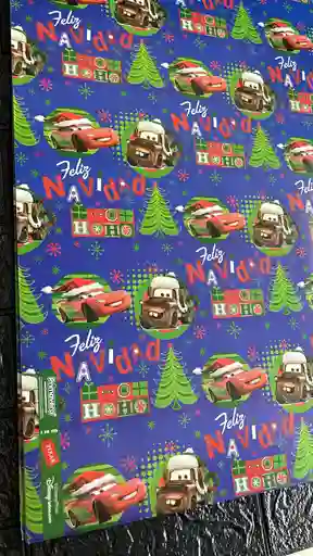Papel Regalo De Navidad Pliego 49*68 Cm X 5 Unidades