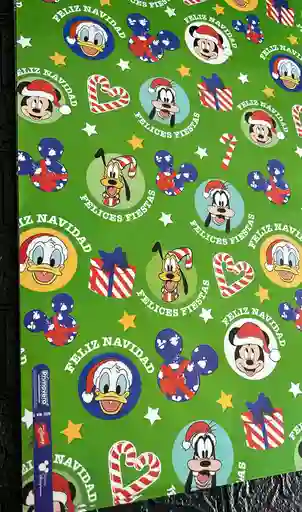 Papel Regalo De Navidad Pliego 49*68 Cm X 5 Unidades
