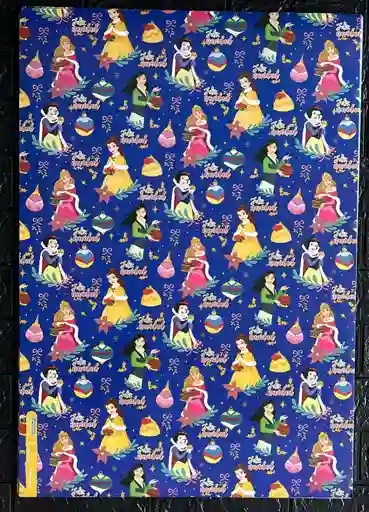 Papel Regalo De Navidad Pliego 49*68 Cm X 10 Unidades