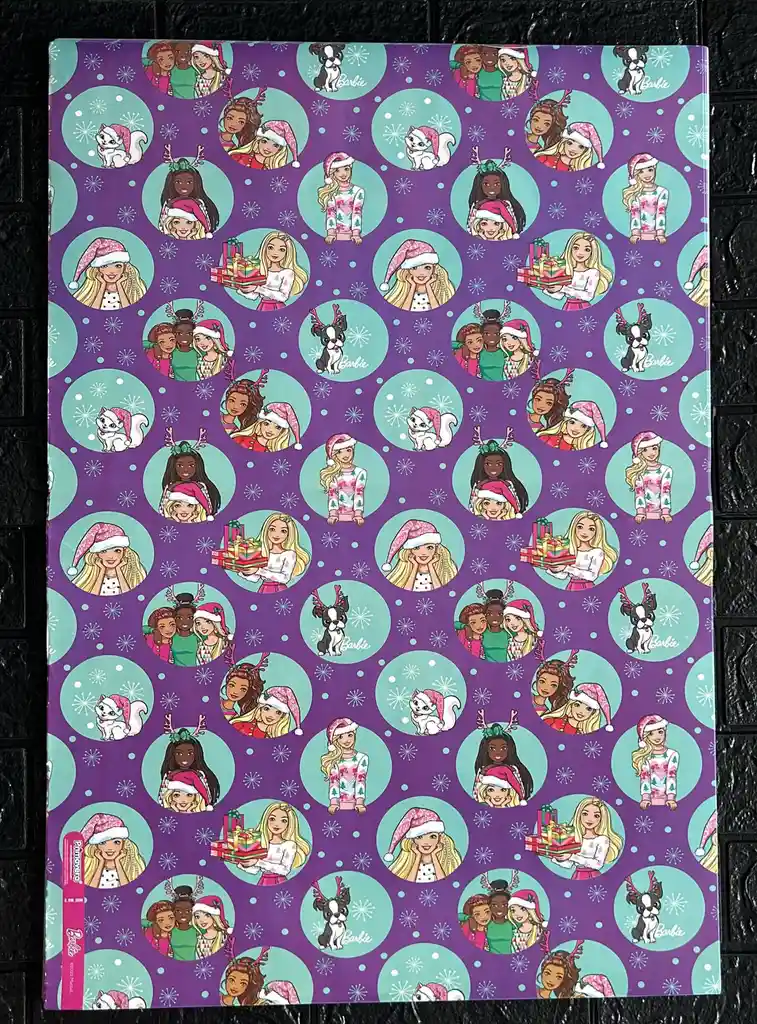 Papel Regalo De Navidad Pliego 49*68 Cm X Unidad