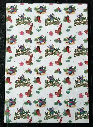 Papel Regalo De Navidad Pliego 49*68 Cm X 5 Unidades