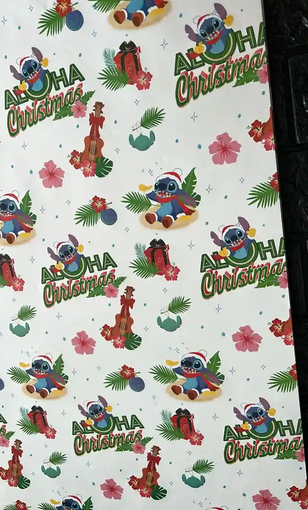 Papel Regalo De Navidad Pliego 49*68 Cm X 10 Unidades