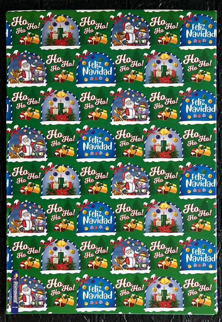 Papel Regalo De Navidad Pliego 49*68 Cm X 10 Unidades