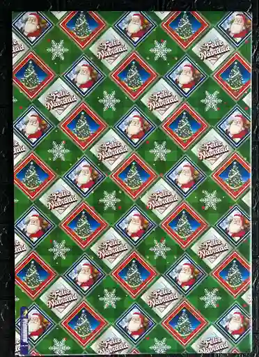 Papel Regalo De Navidad Pliego 49*68 Cm X Unidad