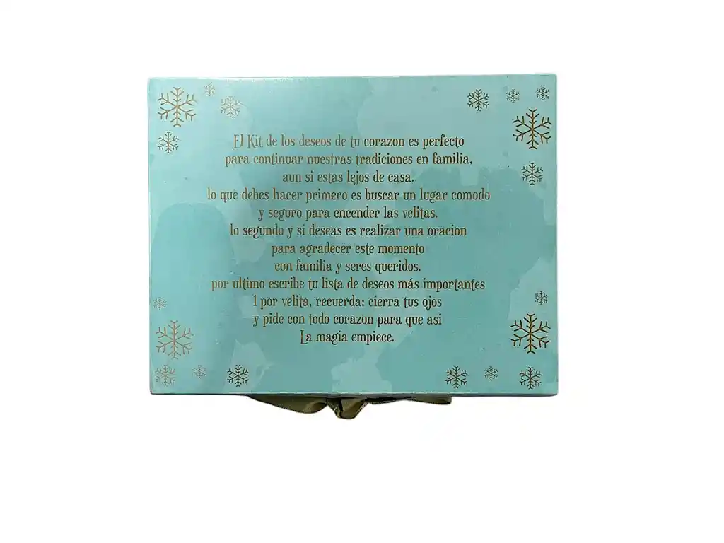 Kit De Velas Navideñas Caja De Regalo